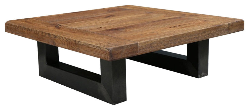 STYLE-UMI Solid Wood Coffee Table