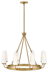 Lark Selma Chandelier, Gold, 32"