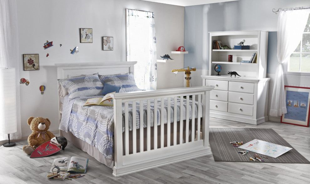 Pali Design Modena Forever Crib, Vintage White