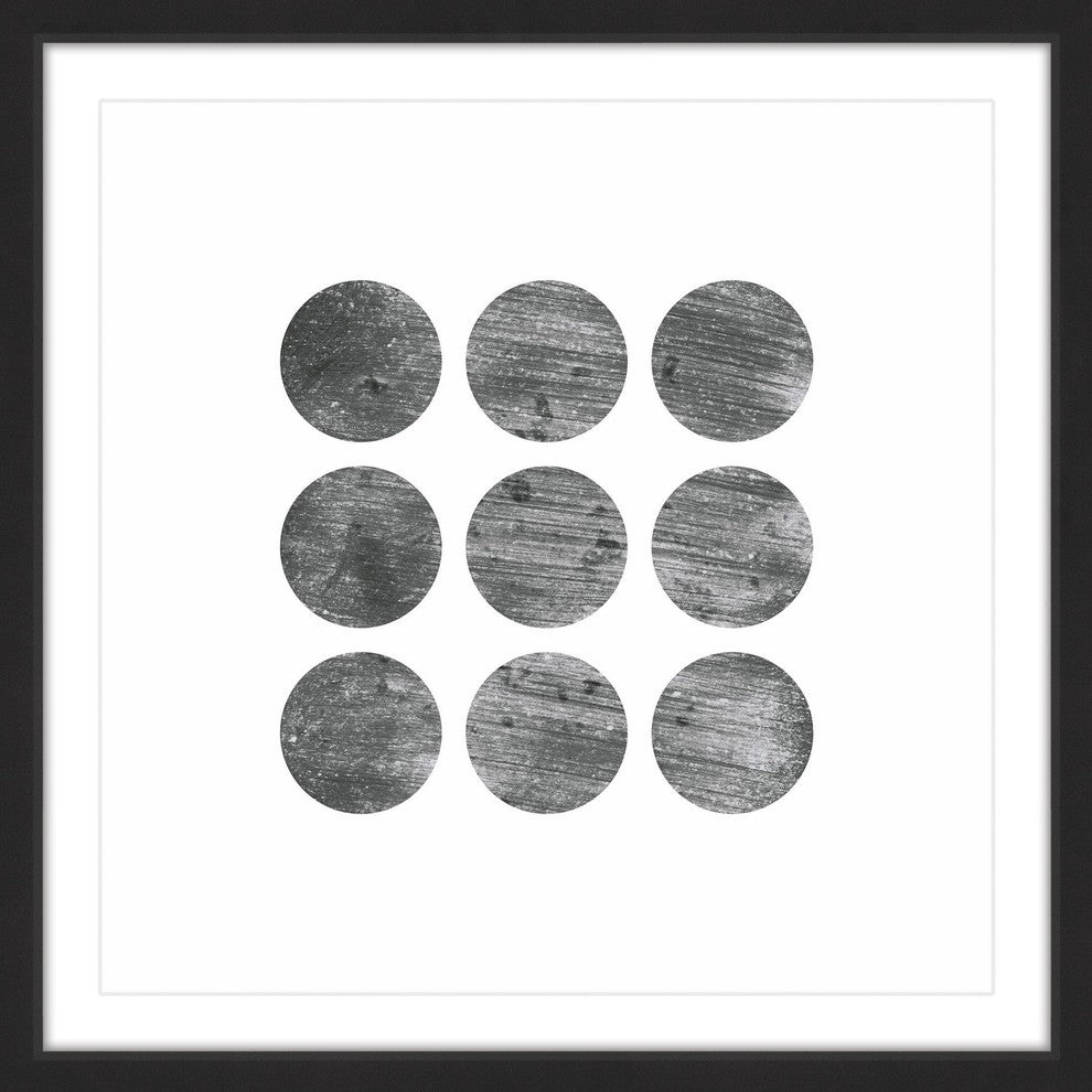 Marmont Hill, "Alignment" by Bryon White Framed Painting Print, 18x18