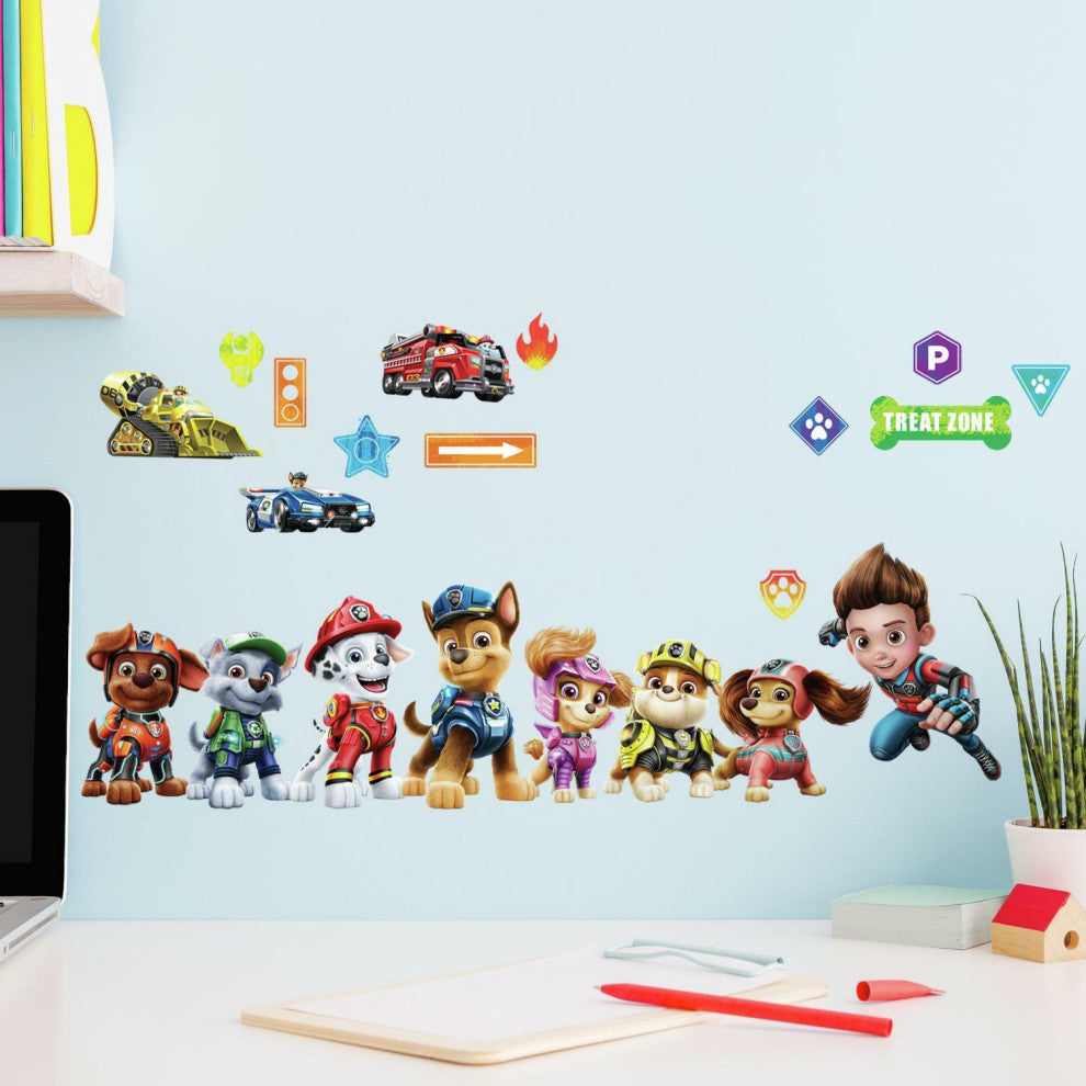 Paw Patrol Movie Peel And Stick Wall Decals