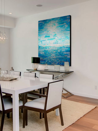 "Better Days" UV Ink Print on Brushed  Aluminum, 24"x36"