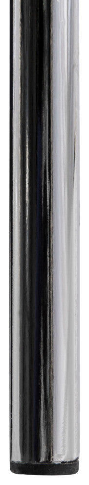 Leisuremod Asbury Plastic Stackable Dining Chair With Chromed Legs, Set of 2, Mint