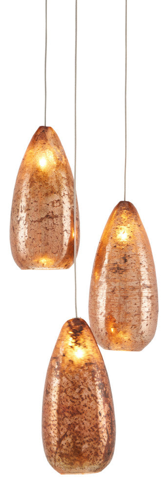 Rame Multi-Drop Pendant, 3-Light