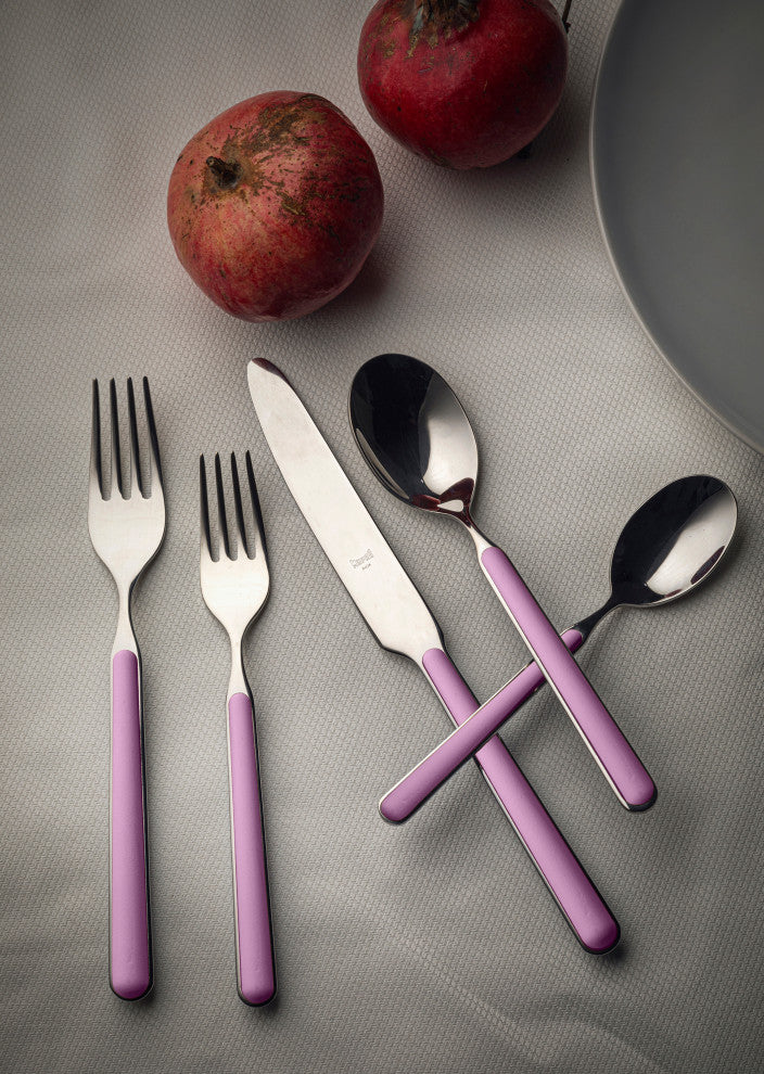 Fantasia Flatware Set, Lilac, 5 Pcs.