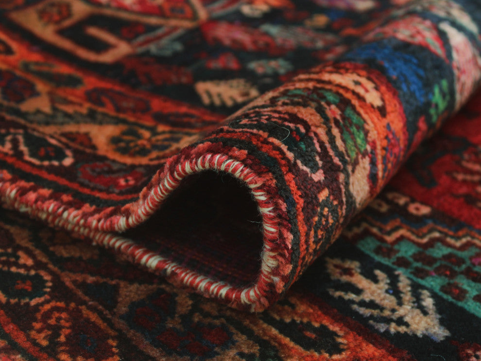 Semi-Antique Milexa Red Rug