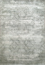 Leda Ivory and Gray Area Rug, 3.11'x5.7'