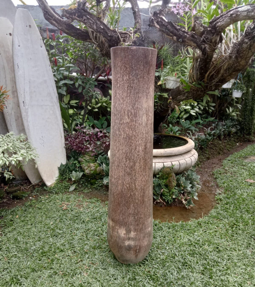 Natural Coconut Palm Urn