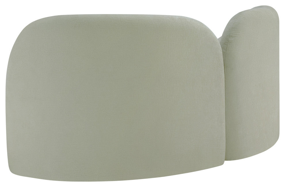 Daphne Upholstered Chair/Loveseat/Sofa, Mint, Chenille Fabric, Loveseat