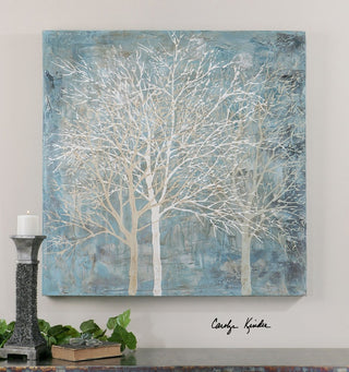 Uttermost Muted Silhouette Canvas Art