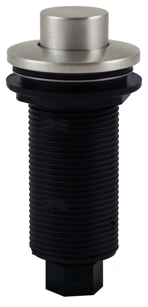 Replacement Raised Button Disposal Air Switch Trim, Stainless Steel