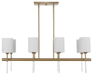 Uttermost Awyr 8 Light Linear Chandelier