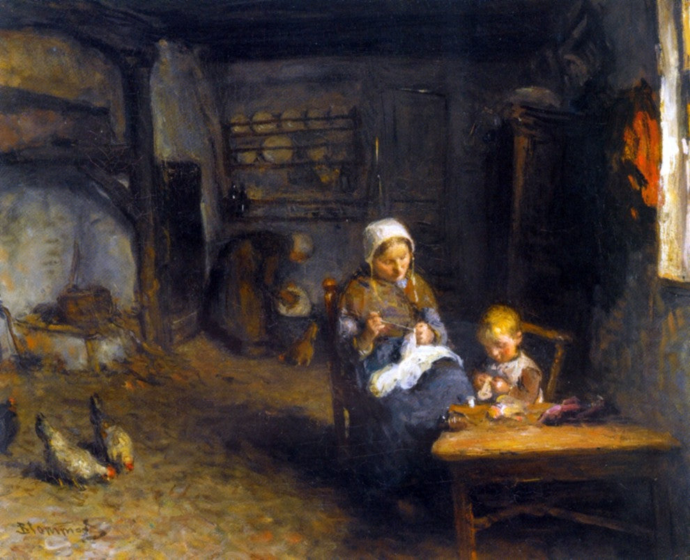Bernardus Johannes Blommers Mother's Little Helper Wall Decal