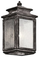 Outdoor Wall 1-Light, Weathered Zinc