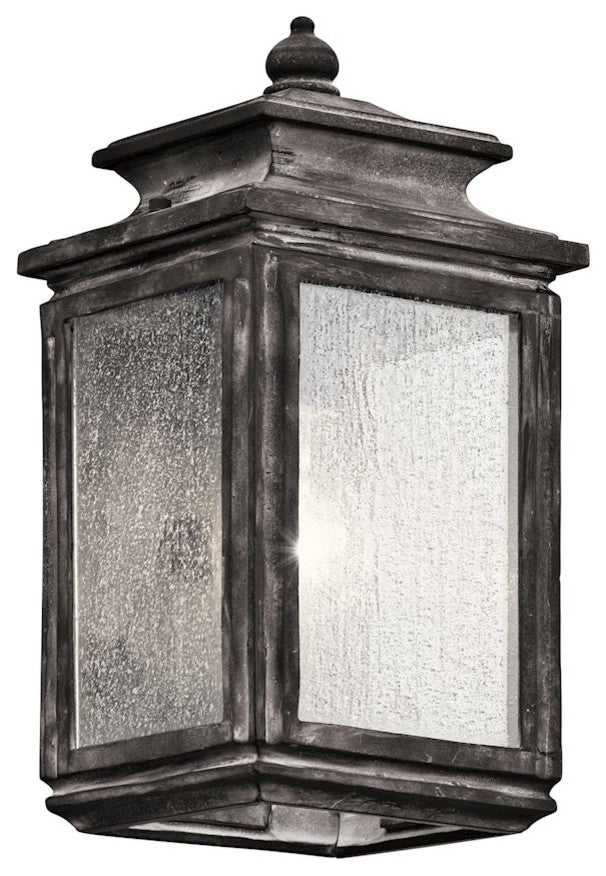 Outdoor Wall 1-Light, Weathered Zinc