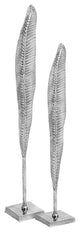 Tallo Thin Leaf Sculptures, Set of 2