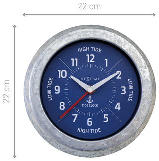 Tide Wall Clock, Blue