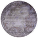 Ahgly Company Indoor Round Mid-Century Modern Area Rugs, 4' Round