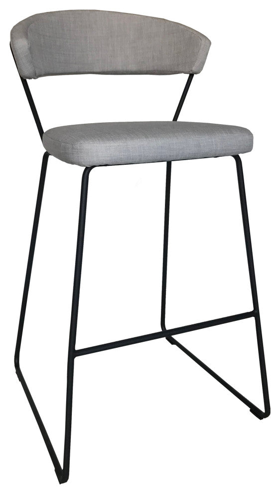 First of A Kind Adria Barstool Gray