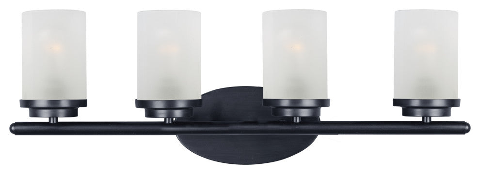 Maxim Corona Four Light Bath Vanity 10214FTBK