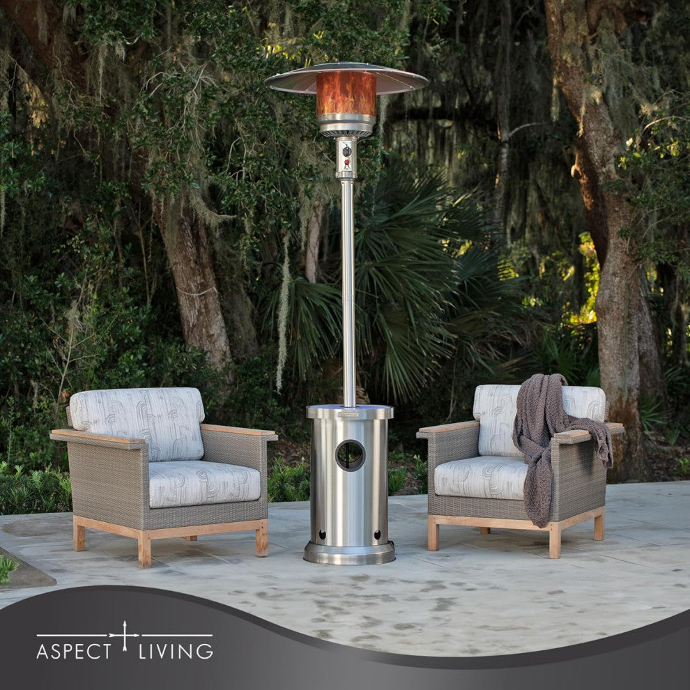 Aspect Living 65046 Patio Heater With LED Table