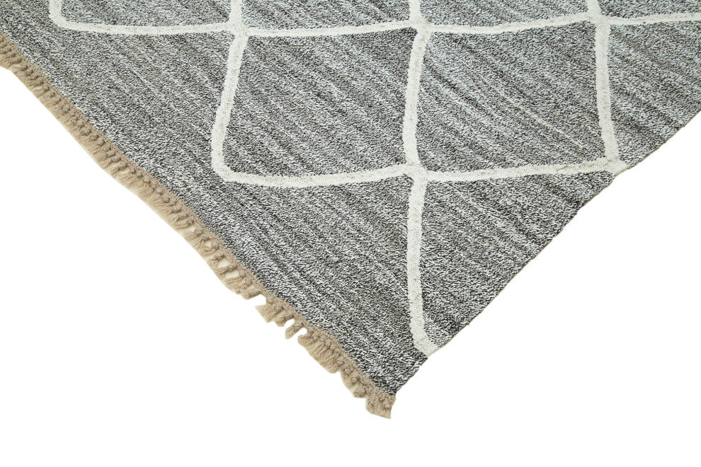 Rug N Carpet - Hand-knotted Turkish 7' 11'' x 10' 5'' Unique Wool Kilim Rug
