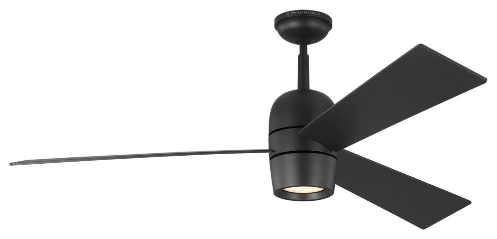 Alba 60" Ceiling Fan in Midnight Black