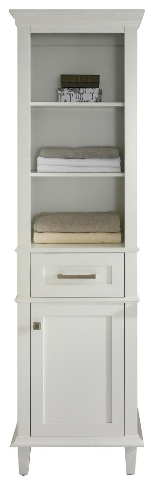 WLF2221 Linen Cabinet, White