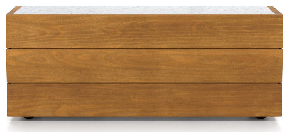Grant Outdoor End Table-Natural Teak