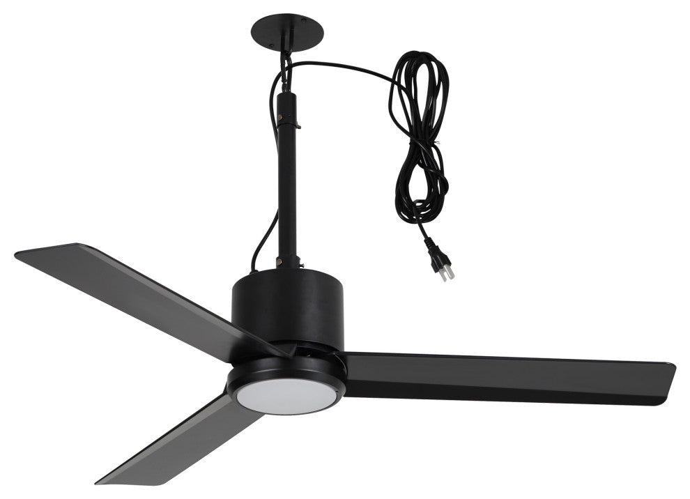 42-inch Traditional Outdoor 3-Blade Ceiling Fan with Light