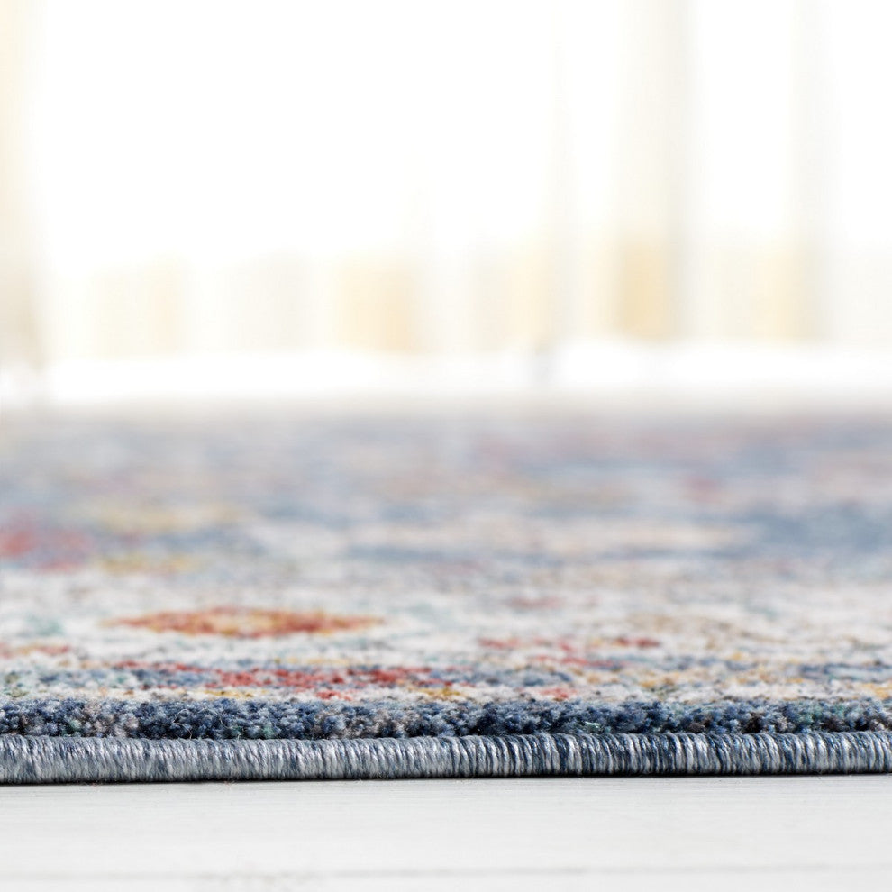 Safavieh Lauren Ralph Lauren Collection LRL1400 Rug, Navy Blue/Ivory, 10'x13'2"