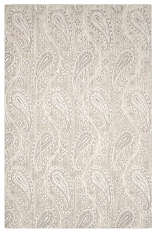 Safavieh Mirage 8' X 10' Hand Woven Rug in Ivory and Silver
