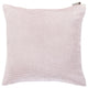 Pink Velvet Throw Pillow, 18"x18", 1 Piece