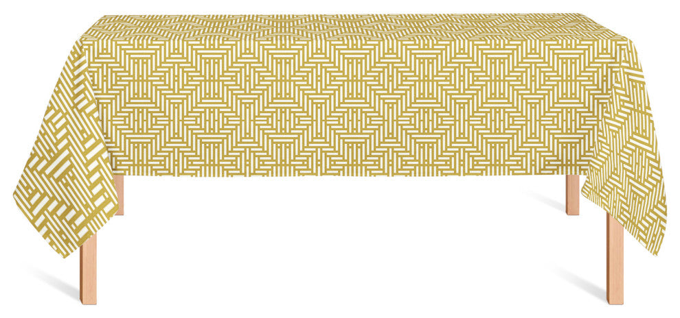 Geometric Aztec Lines 58x102 Tablecloth