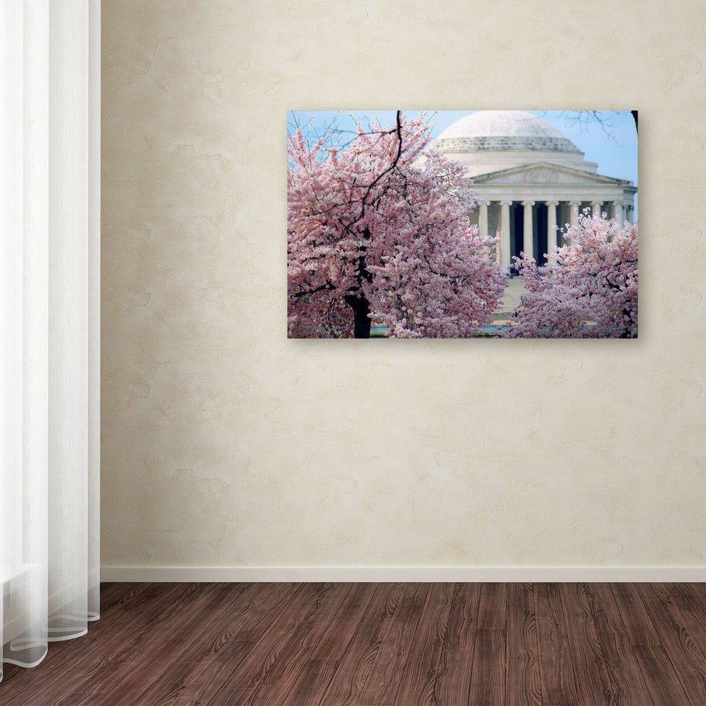 'Cherry Blossoms 2014-7' Canvas Art by CATeyes