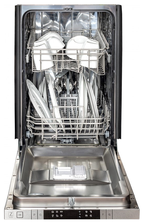 18" Compact Top Control Dishwasher 120-Volt With Stainless Steel Tub