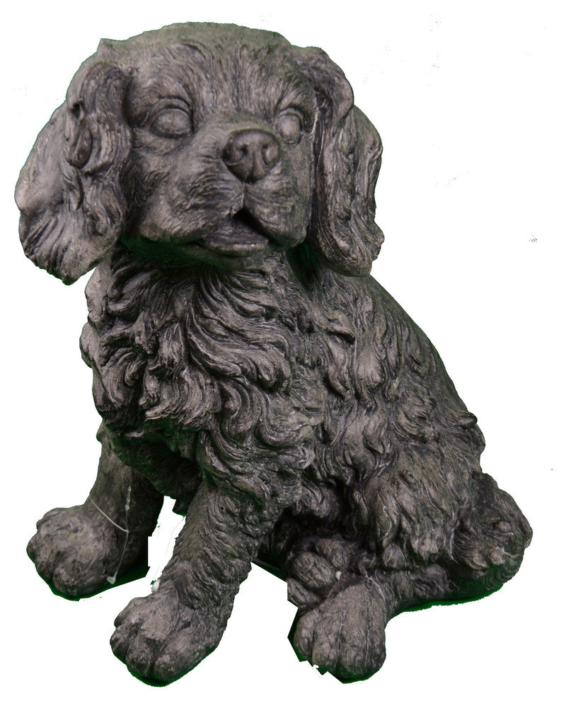 Calhoon Shaggy Dog Patio Decor Statue