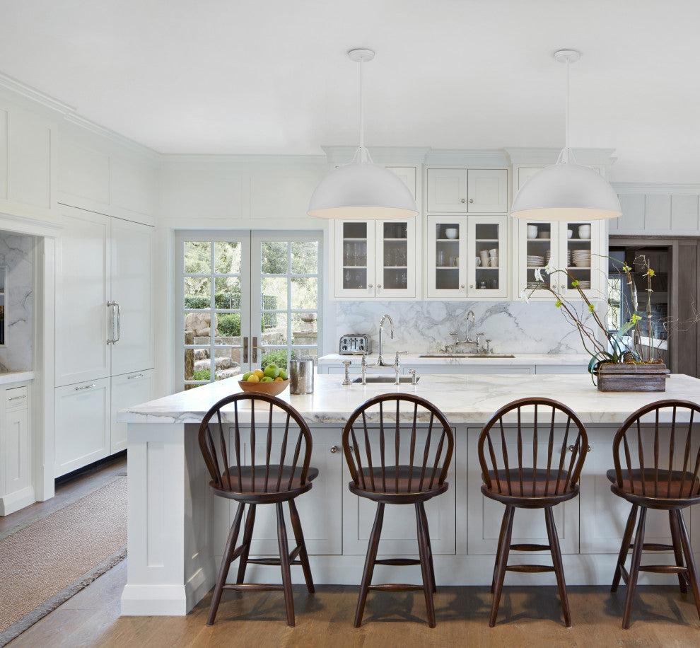 Soto 3-Light White Pendant