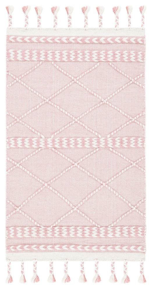 Safavieh Casablanca Collection CSB575U Rug, Pink/Ivory, 3' X 5'