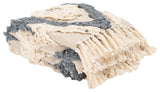 Safavieh Lila Grace Throw, Grey/Beige