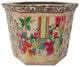 10" Rose Medallion Porcelain Flower Pot