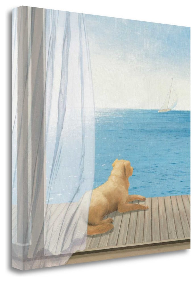 "Blue Breeze II" By James Wiens, Giclee Print on Gallery Wrap Canvas