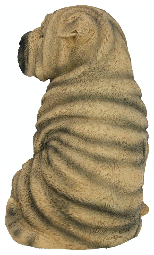 Shar Pei Puppy Statue