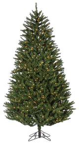 New England Pine With 800 Clear Lights, 7.5 Foot