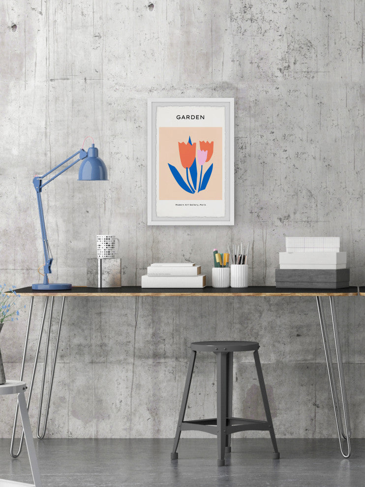 "Modern Art Paris" Framed Painting Print, 8x12