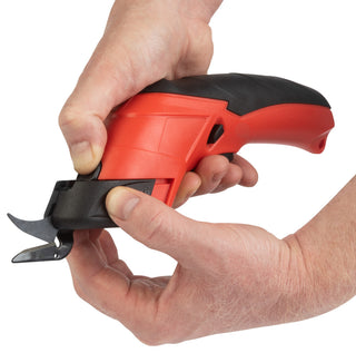 Cordless Electric Scissors Multipurpose Fabric, Leather, Carpet Cardboard Cutter