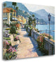 "Bellagio Promenade" By Howard Behrens, Giclee Print on Gallery Wrap Canvas