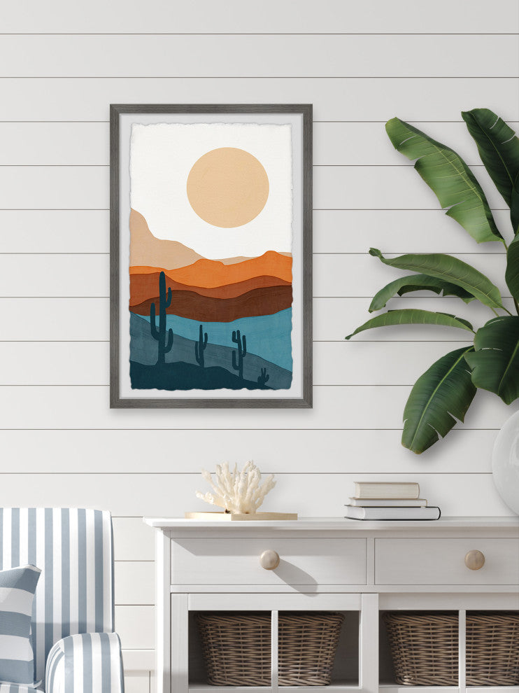 "Majestic Wilderness" Framed Painting Print, 16x24