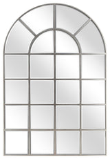 Beveled Arch Window Wall Mirror, 0.25" Beveled Edge, 44"x30" Bathroom Mirror