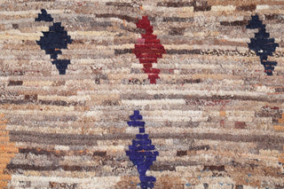 Consigned, Gabbeh Hand-Knotted Persian Novelty Oriental Area Rug Wool, 5'5"X3'2"